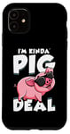 iPhone 11 Pig Farming Design For Farm Animal Lovers - I'm Pig Deal Case
