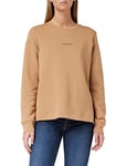 Calvin Klein Women's Mini Sweatshirt, Soft Camel, XXS
