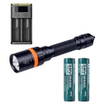 Dyklampa Fenix SD20, 1000 lm, Lampa + Batterier + Laddare