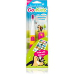 Brush Baby Go-Kidz Batteri tandbørste fra 3 år Pink/Blue 1 stk.