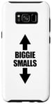 Coque pour Galaxy S8+ Biggie And Smalls Arrow Up And Down Embarrassing Homme
