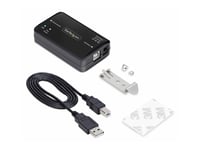 Startech.Com Usb Galvanic Isolator 6Kv, Electrical Isolated Usb 2.0/1.1 - Spänningsökningsisolator - Svart - Taa-Kompatibel