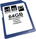 Carte mémoire 64 Go pour FujiFilm FinePix F550EXR