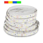 V-Tac 3,6W/m LED strip - 5m, 60 LED per. meter, Färgat lys - Farve : Röd