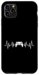 iPhone 11 Pro Max Cool Vintage Gamer Heartbeat Controller Gaming Case