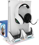 PS5 Charger Stand CND-CSPS5W White