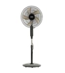 Geepas 16’’ Pedestal Fan 60W Powerful Electric Free Standing Cooling Fan 3 Speed