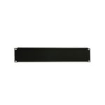 Adam Hall 19" Parts 87222 STL - 19" U-Shaped Rack Panel 2 U Steel