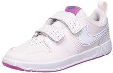 NIKE Pico 5 Sneaker, Pearl Pink/White-Cosmic Fuchsia, 1 UK