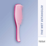 Tangle Teezer The Ultimate Wet Detangler Hairbrush Pink Wisteria Leaf Travel
