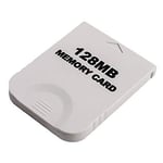 CHILDMORY 128M Memory Card for Wii NGC Gamecube Console White
