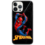 ERT GROUP Coque de téléphone Portable pour Apple Iphone 11 Original et sous Licence Officielle Marvel Motif Spider Man 019 Parfaitement adapté à la Forme du téléphone Portable, Coque en TPU