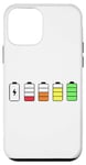 Coque pour iPhone 12 mini Chargeur de batterie et niveau de remplissage de charge
