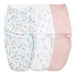 aden+anais essential aden + anais ™ s easy swaddle wrap-around filt, 3-pack saga blomma