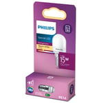 Philips LED E14 Kylskåp T25 Päron 15W Frost 150lm