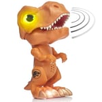 WOW! STUFF Jurassic World Trigger Chomper - T-Rex | Roaring, Light-Up Dinosaur Toy | Official Dominion Merchandise and Gifts for Boys and Girls, Aged 5+, Multicoloured