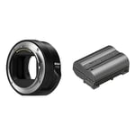 Nikon FTZ II - Adapter for F-Mount lenses on Z-Mount cameras & Rechargeable Li-ion Battery EN-EL15c,VFB12802