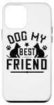 Coque pour iPhone 12 mini Dog My Best Friend - Funny Dog Lover