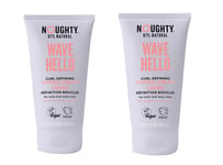 Noughty Curl Defining Wave Hello Curl Taming Cream 2 x 150ml