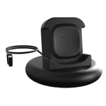 POHOVE Charger Dock For Fitbit Sense/Versa 3 Smart Watch Charger Stand, Charging Cable Dock Station Base Cradle With 3.3ft Usb Cord Replacement Accessories
