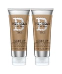 Tigi 2 Pack Bed Head for Men by Clean Up Mens Daily Conditioner, 200ml - NA - One Size