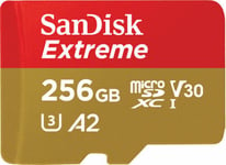 Sandisk 256GB Extreme Micro SD XC 4K U3 Card 190MB/s For Nextbase 622GW Dash Cam