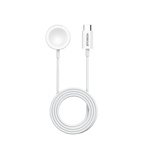 Mobique Apple Watch Series 1-3 38mm Magnetisk laddningskabel USB-C Vit