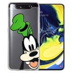 Goofy #01 Disney cover for Samsung Galaxy A80 - Transparent