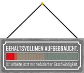 Schatzmix Plaque en métal pour trésor 27 x 10 cm avec Cordon de Serrage Multicolore 27 x 10 cm