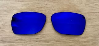 NEW POLARIZED DEEP BLUE REPLACEMENT LENS FOR OAKLEY EJECTOR SUNGLASSES
