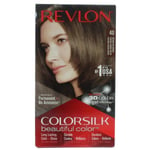 6 x Revlon Colorsilk Permanent Colour 40 Medium Ash Brown