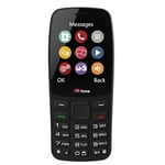 TTfone TT175 2.4inch UK Sim Free Dual Sim Basic Simple Feature Mobile Phone – Unlocked with camera Torch Media Games and Bluetooth - Pay As You Go (Vodafone, with £10 Credit, Blue)