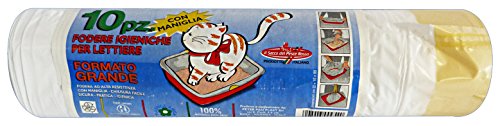 Peter Pan Plast Hygienic Litter with Drawstring for Cat-Big Size, Multicolour, One
