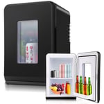 EINFEBEN Mini Frigo 15L /Mini Réfrigérateur 2 en 1 Fonction de Refroidissement et de Chauffage