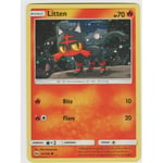 Pokemon Sun & Moon (Base Set) 024/149 Litten (Cosmo Holo) (Good) Condition