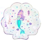 Papptallrikar Mermaid Party