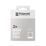 Polaroid Originals 4842 B&W Film for 600 - White Frame (Pack of 2)