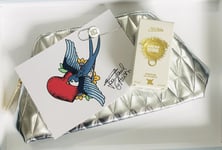 Jean Paul Gaultier Gaultier Divine 6ml Miniature + Post Card & Bag Bundle / Set