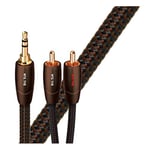 AudioQuest Câble audio 2 m Big Sur 3,5 mm – 2 x RCA 3,5 mm Noir – Câbles audio (3,5 mm, 2 x RCA, cuivre, 2 m, noir)