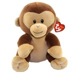 BABY TY BANANA MONKEY PLUSH TOY FOR BABIES - DISCONTINUED RARE SOFT CUTE TEDDY