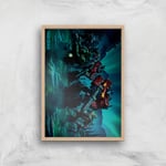 Transformers Autobots A2 Giclee Art Print - A2 - Wooden Frame