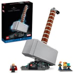 LEGO 76209 Marvel Thors hammare? Byggbar modell Avengers Infinity Saga minifigur Thor och Infinity Gauntlet