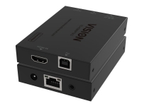 Vision TC-HDMIIPTX/3 - KVM / lyd / infrarød forlenger - sender - over CAT 6 - USB - opp til 150 m