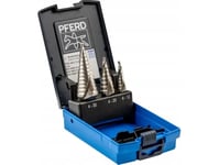 Pferd 25201046, Borr, Stegborr, Snabbstål (Hss), Rostfritt Stål, 3 Styck, 6, 8, 10 Mm