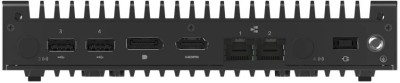 Lenovo ThinkEdge SE10, Intel Atom x6425RE, 16 GB, 256 GB SSD PCIe, 2x2.5GbE LAN, WiFi 6, Bluetooth 5.1, inget operativsystem, 3 års på-platsen-garanti