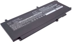 Kompatibelt med Dell Inspiron 15 5000, 7.4V, 7500 mAh