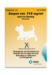 Exspot vet., spot-on, lösning 715 mg/ml 6 x 1 milliliter