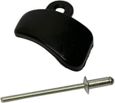 Kitchenaid Artisan Stand Mixer Headlock In Black WP3184264 With Fixing Rivet