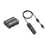 Nikon Rechargeable Li-ion Battery EN-EL15c,VFB12802 & MC-DC2 Remote Cord