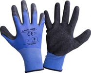 Bay Pro Rękawice Lateks Nieb.-Sort L212407p, 12 Par, "7",Ce, Bay